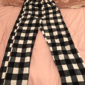Girls plaid pj’s
